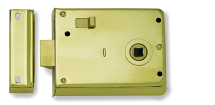 Rim latch (reversible)